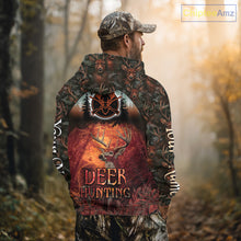 Load image into Gallery viewer, Best Deer Hunting Shirt 3D All-Over Print with Deer Forest Camo Perfect for Deer Season NHT27