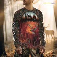 Load image into Gallery viewer, Best Deer Hunting Shirt 3D All-Over Print with Deer Forest Camo Perfect for Deer Season NHT27