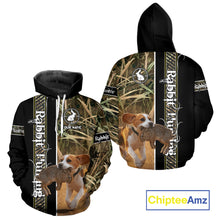 Load image into Gallery viewer, Custom Rabbit Hunting With Beagle Dog Camo 3D All Over Printed Shirt, Hunting Gift NHT161