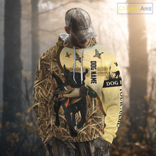 Load image into Gallery viewer, Personalized Duck Hunting Shirt – Custom Dog&#39;s Photo and Name for Hunters NHT258