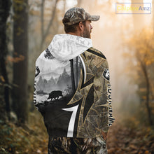 Load image into Gallery viewer, Personalized Wild Hog Hunting Camo Full Printing Shirts, Boar Hunting Shirt NHT319