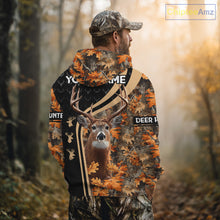 Load image into Gallery viewer, Custom Camo 3D Animal Deer Hunting Shirt Best Hunting Clothes For Season NHT67