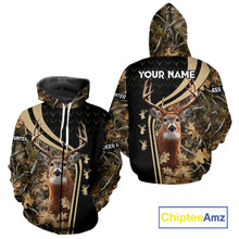 Load image into Gallery viewer, Custom Camo Forest 3D Animal Deer Hunting Shirt Best Hunting Clothes For Season NHT98