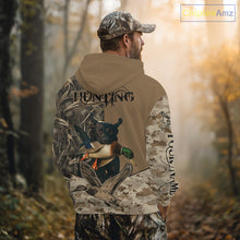Load image into Gallery viewer, Personalized Hunting Shirt for Hunters – Custom Dog Image and Your Name NHT325