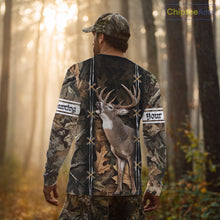 Load image into Gallery viewer, Deer Hunting Camo Customize Name 3D All Over Printed Shirts Personalized Gift For Hunter NHT188