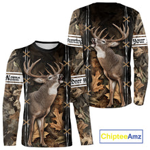 Load image into Gallery viewer, Deer Hunting Camo Customize Name 3D All Over Printed Shirts Personalized Gift For Hunter NHT188