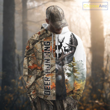 Load image into Gallery viewer, Best Deer Hunting Camouflage Custom Name Shirts for Hunters, Personalized Hunting Shirt NHT14