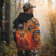 Load image into Gallery viewer, Best Custom Deer Hunting Shirt 3D All Over Print Autumn Forest Big Buck Personalized Gifts NHT35