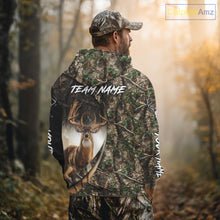 Load image into Gallery viewer, Beautiful Deer Hunting Shirt Forest Camo 3D Print Custom Name Team Name For Deer Hunters NHT56