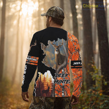Load image into Gallery viewer, Beautiful Custom Camo Whitetail Deer Hunting Shirt With Full All-Over 3D For Deer Hunters NHT72