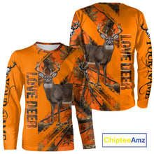 Load image into Gallery viewer, Deer Hunting 3D Orange Camo Shirt Custom Name  Perfect Gift for Hunters NHT13