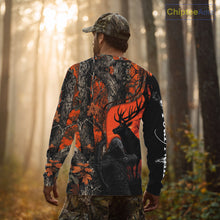Load image into Gallery viewer, Deer Hunting Orange Camo Customize All Over Printed Shirts For Deer Hunters – NHT07