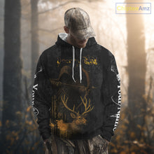 Load image into Gallery viewer, Best Deer Hunting Shirt Black Camo Grim Reaper Custom Name Best Gift Ideas For Hunter NHT20