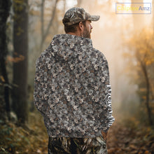 Load image into Gallery viewer, Beautiful Deer Hunting Shirt Pattern Deer Camo Custom Name 3D All Over Printed Hunting Gift NHT90