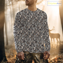Load image into Gallery viewer, Beautiful Deer Hunting Shirt Pattern Deer Camo Custom Name 3D All Over Printed Hunting Gift NHT90