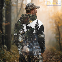 Load image into Gallery viewer, Deer Hunting 3D Shirt All-Over Print with Deer Buck, Grim Reaper Camouflage For Deer Hunters NHT24