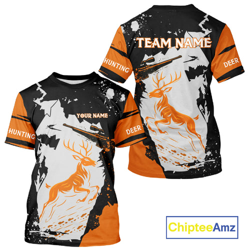 Best Deer Hunting Clothes Custom Name Hunting Shirt For Men | 3D Full Print Hunting Clothes NHT59