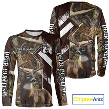 Load image into Gallery viewer, Custom Camo Deer Shed 3D Animal Deer Hunting Shirt Best Hunting Clothes For Season NHT213