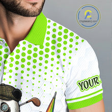 Load image into Gallery viewer, Personalized Vintage Panda Gentleman Golf Polo, Performance Golf Jersey For Men NHT957