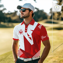 Load image into Gallery viewer, Personalized Golf Shirt For Dad – Custom Name &amp; Team Name Polo, Father’S Day Gift For Golfer NHT670