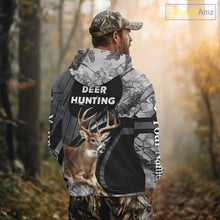 Load image into Gallery viewer, Deer Buck Custom Name 3D All Over Printed Shirts, Hunting Hoodie For Men NHT350