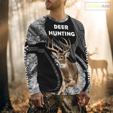 Load image into Gallery viewer, Deer Buck Custom Name 3D All Over Printed Shirts, Hunting Hoodie For Men NHT350
