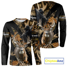 Load image into Gallery viewer, Custom Camo Deer Shed 3D Animal Deer Hunting Shirt Best Hunting Clothes For Season NHT220