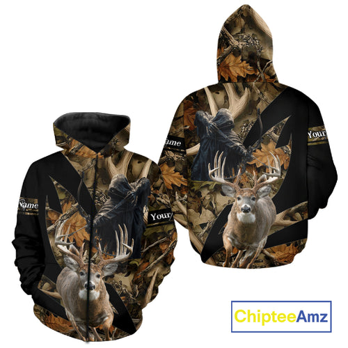 Custom Camo Deer Shed 3D Animal Deer Hunting Shirt Best Hunting Clothes For Season NHT220