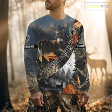 Load image into Gallery viewer, Deer Hunting Camo Custom 3D All Over Print Shirt, Personalized Gift NHT297