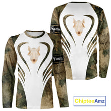 Load image into Gallery viewer, Best Wild Boar Hunting Shirt Camo Custom Name Skull Boar Hunting Clothes For Hunters NHT169