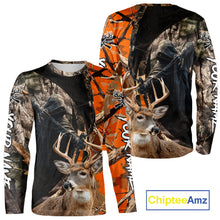 Load image into Gallery viewer, Deer Hunting Grim Reaper Camo Orange 3D All Over Printed Shirt, Personalized Hunting Shirt NHT269