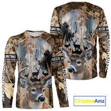 Load image into Gallery viewer, Deer Hunting Grim Reaper Camo Forest 3D All Over Printed Shirt, Personalized Hunting Shirt NHT273