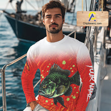 Load image into Gallery viewer, Personalized Crappie Fishing Shirts For Fishing Team, Custom Made Fishing Shirts Long Sleeve NBT409