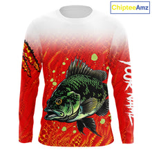 Load image into Gallery viewer, Personalized Crappie Fishing Shirts For Fishing Team, Custom Made Fishing Shirts Long Sleeve NBT409