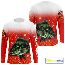 Load image into Gallery viewer, Personalized Crappie Fishing Shirts For Fishing Team, Custom Made Fishing Shirts Long Sleeve NBT409