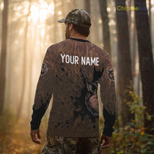 Load image into Gallery viewer, Brown Camo Boar Hunting 3D All Over Printed Shirts, Custom Boar Hunting Outfit, Hunting Gifts NBT212