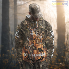 Load image into Gallery viewer, Deer Hunting Custom Name 3D All Over Printed Shirts, Deer Hunting Hoodie, Hunting Season NBT317