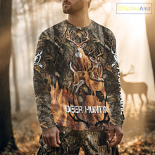 Load image into Gallery viewer, Deer Hunting Custom Name 3D All Over Printed Shirts, Deer Hunting Hoodie, Hunting Season NBT317