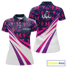 Load image into Gallery viewer, Womens Funny Cowgirl Golf Polo Shirts Golf Outfits, Personalized Golf Gifts NBT484