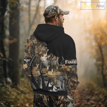Load image into Gallery viewer, Custom Whitetail Deer 3D All Over Print Shirts, Gift for Men, Hunting Hoodie Long Sleeves NBT336