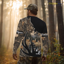 Load image into Gallery viewer, Custom Whitetail Deer 3D All Over Print Shirts, Gift for Men, Hunting Hoodie Long Sleeves NBT336