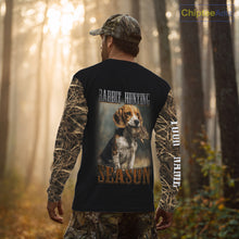 Load image into Gallery viewer, Rabbit Hunting Camouflage 3D Printing Custom Name Shirt, Rabbit Hunting Season NBT147