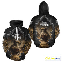Load image into Gallery viewer, Personalized Wild Hog Hunting Camouflage 3D Shirts, Boar Gifts for Hunter NBT150