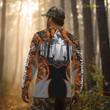 Load image into Gallery viewer, Whitetail Deer Hunting Orange Camouflage Full All-Over 3D for Men, Deer Hunting Gifts NBT242