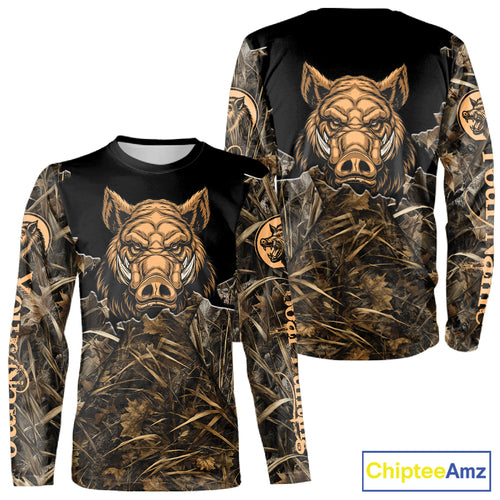 Best Wild Boar Hunting Camouflage Hunting Clothes, Boar Hunting Outfit, Hunting Gifts NBT161