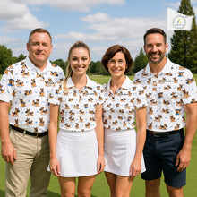 Load image into Gallery viewer, Mens Golf Polo Shirt Custom Funny German Shepherd Dog Team Mens Golf Top, Dog Lover Gift NBT541