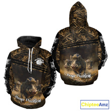 Load image into Gallery viewer, Wild Boar Hunting 3D Full Printing Personalized Camo Shirts for Boar Hunters, Boar Hunting Gifts NBT172