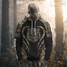 Load image into Gallery viewer, Boar Tattoo Hunting Shirt Custom Name 3D All Over Printed Shirt, Personalized Boar Shirt for Hunter NBT177