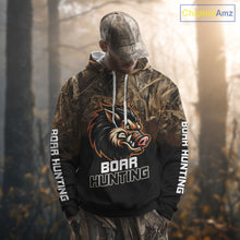 Load image into Gallery viewer, Custom Wild Boar Hunting Grass Camouflage 3D Printed Shirts, Hunting Gifts for Boar Hunter NBT201