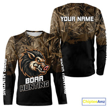 Load image into Gallery viewer, Custom Wild Boar Hunting Grass Camouflage 3D Printed Shirts, Hunting Gifts for Boar Hunter NBT201